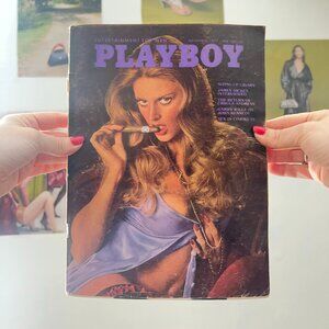 Vintage Playboy November 1973 Home Decor Art 70's Style